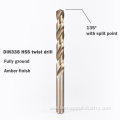 Twist Drill Bits Shank Copper Alloy and Softer